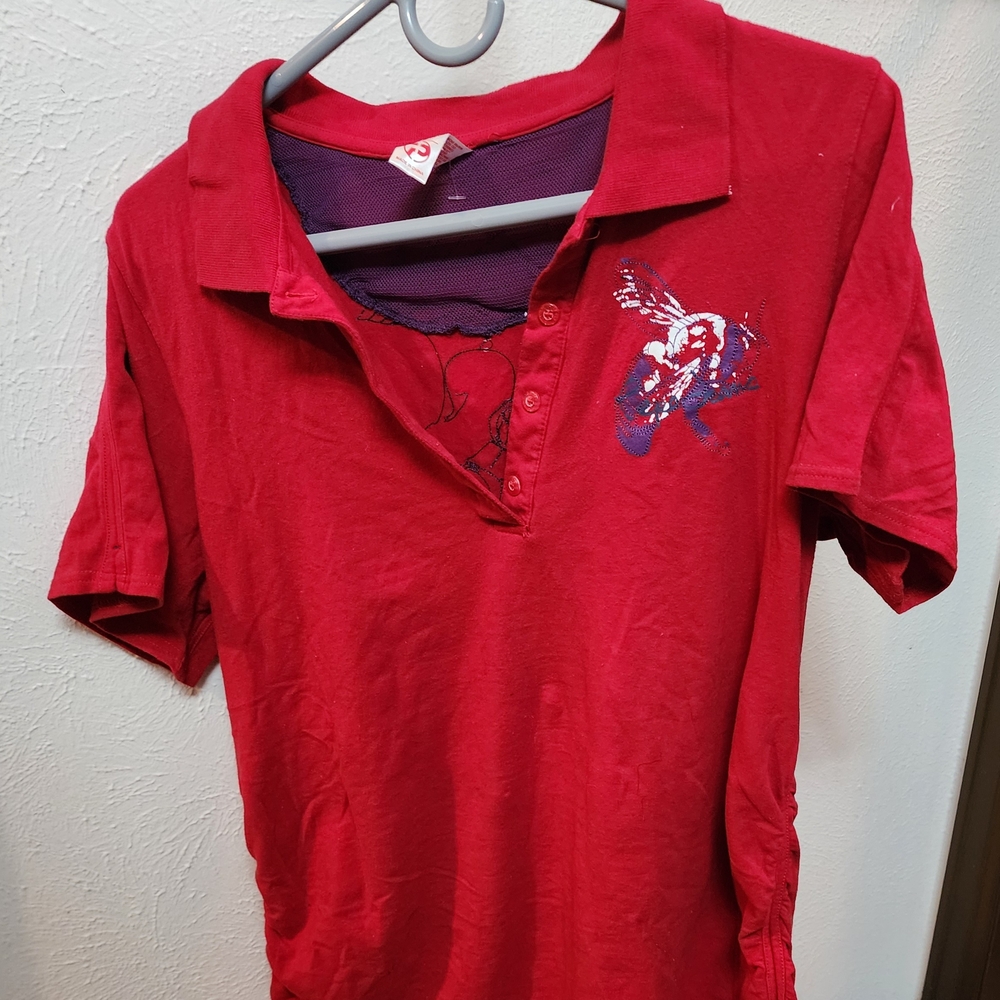 Pepe Jeans Red Polo Shirt Vibrant Casual Style
